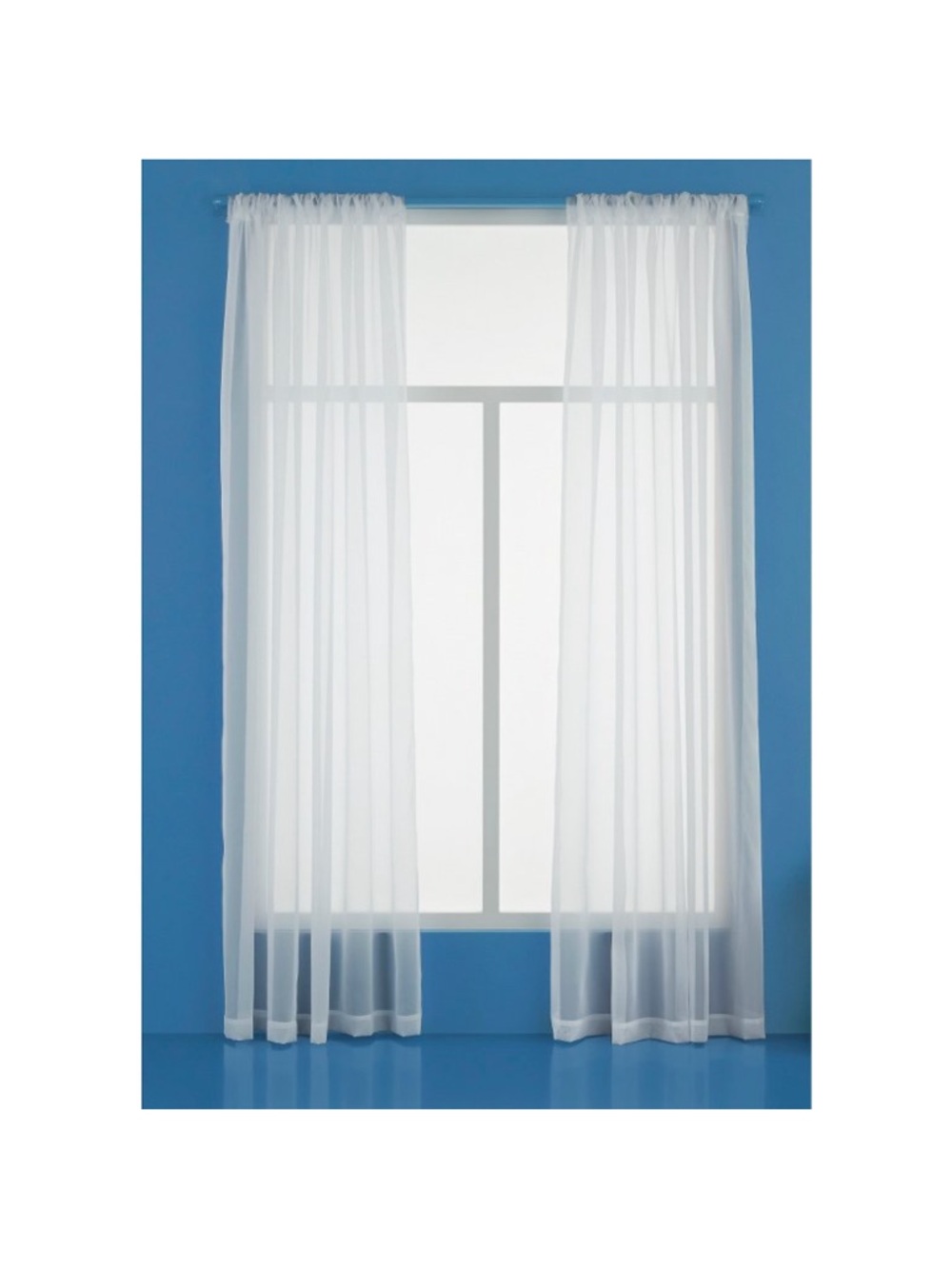 Lot of Sheer Curtain Panels 60”x63” (x4)